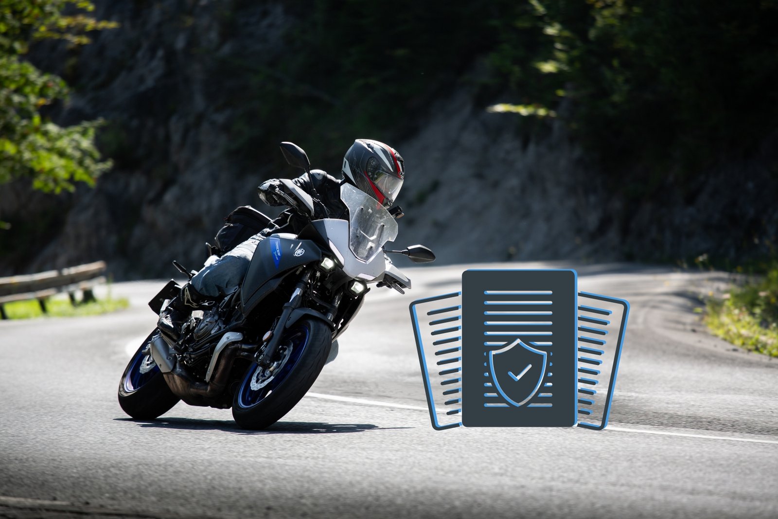 Spannende Versicherung Motorrad 125 Bildnull